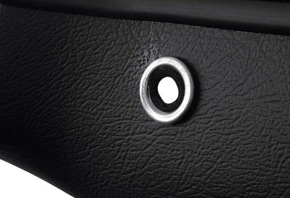 1981-87 C/10 Front Door Panels, (BLACK) Pair.