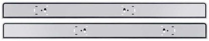 1981-87 C/10 Door Panel Trim Set, Front -for use with door pull straps- Set.