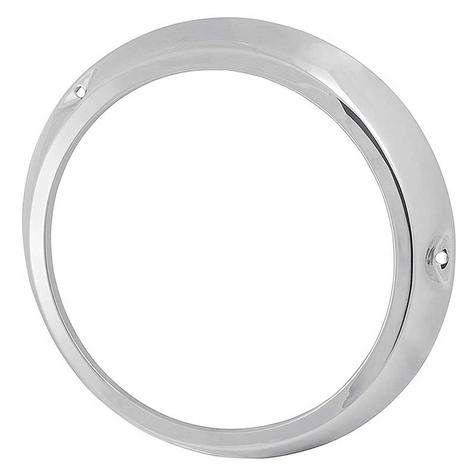 1966-70 Ford Bronco; Headlamp Door/Trim Ring/Bezel; LH Or RH; Chrome