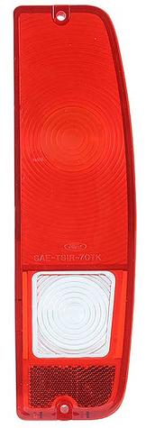 1967-77 Ford F-Series Truck/Bronco/Econoline; Tail Lamp Lens; RH