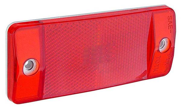 1970-77 Ford Bronco/1970-72 F-Series Truck/Econoline; Side Marker Lamp; Rear; LH Or RH; Red