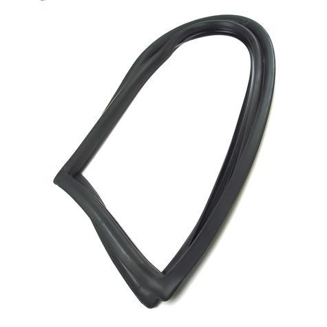 1966-1977 Ford Bronco; Liftgate Back Glass Weatherstrip Seal; w/o Trim Groove