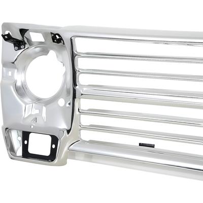 1968-69 Ford F-Series Truck; Grille Shell; Bright Anodized Aluminum; Reproduction