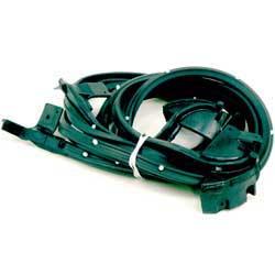 1967-68 Buick, Chevy, Cadillac, Pontiac, Oldsmobile Full Size; Door Frame Weatherstrip Seal, 2 Dr Hardtop & 2 Dr Convertible, Pair