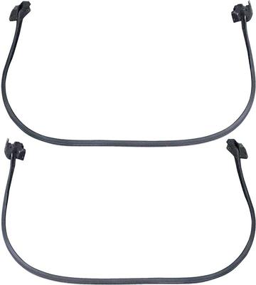 1968-69 Camaro, Firebird; Door Frame Weatherstrip; Pair (DWP 1710 68)