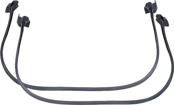 1968-69 Camaro, Firebird; Door Frame Weatherstrip; Pair (DWP 1710 68)