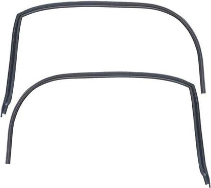 1968-69 Camaro, Firebird; Roof Rail Weatherstrip, Coupe, Pair (RWP 1410 68)