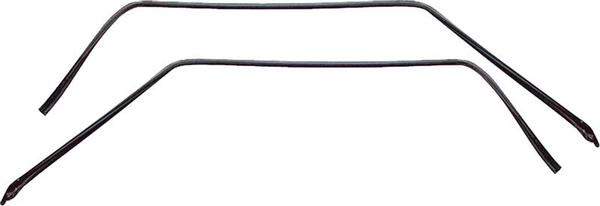 1968-69 Camaro, Firebird; Roof Rail Weatherstrip, Coupe, Pair (RWP 1410 68)