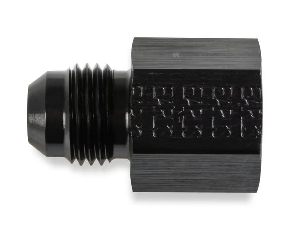 -6 AN Male to 14mm x 1.50 Female - Black