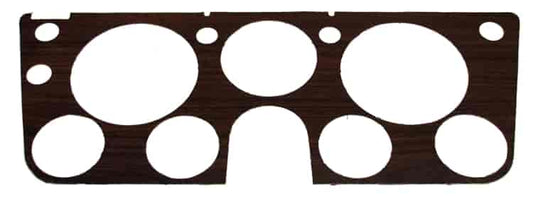 1967-1968 GM PICKUP ALL WOODGRAIN INSTRUMENT BEZEL WITH GAUGES