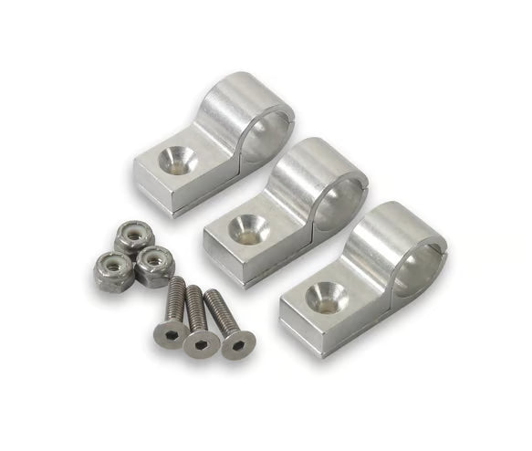 Line Clamp, 3/16", Package Of 6, Polished