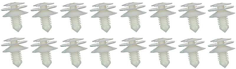 1972-87 C/10; Nylon Interior Door Panel Clip Set; Set