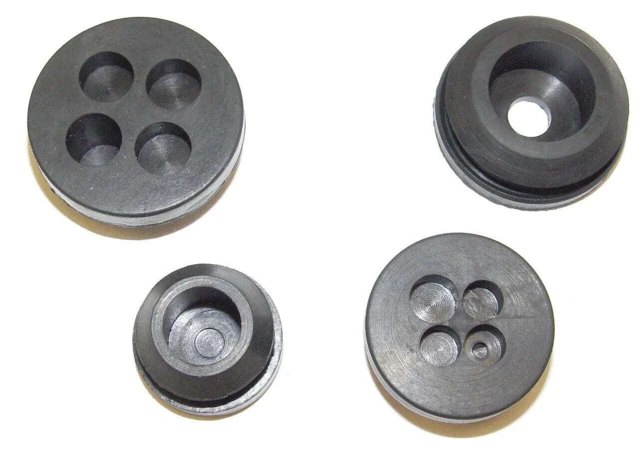 1955-59 C/10 Firewall Grommet Kit, 4-Piece Kit.