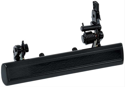 1976-88 Exterior Door Handle; Black; LH Driver Side; Various Models