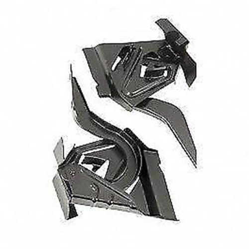 1967-1969 Camaro Trunk Lid Hinges, Black - Pair