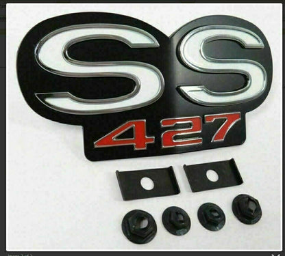 1967-68 Camaro "SS 427" Grille Emblem; GM Licensed; Made in the USA!