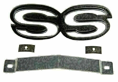 1967-1968 Camaro SS With RS Grille Emblem With Retainer - W-867