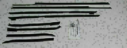 1967 Caprice 2 Door Hardtop Reproduction Window Felt Kit, 8 Pieces - CP135R