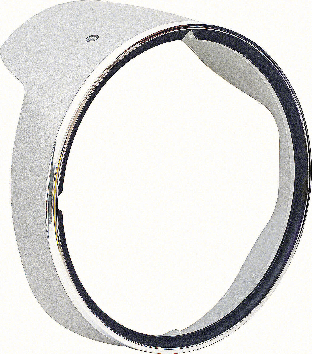 1969 Camaro HeadLamp Bezel With chrome trim, left Hand