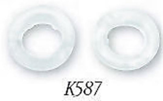 1967 Camaro / Firebird Interior Door Lock Knob Ferrules, Pair