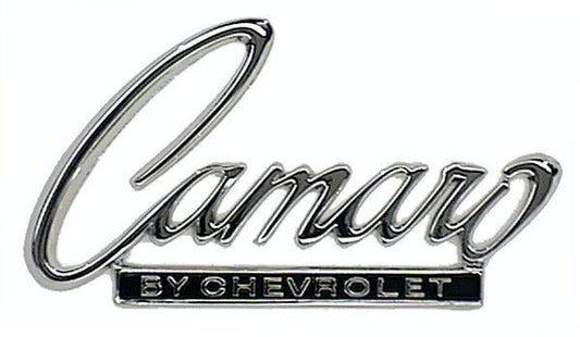 1968-1969 Camaro header trunk emblem