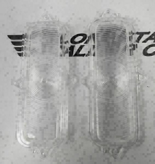 1960-1966 Chevrolet Pickup Truck Clear Park Light Park lamp Lens, Pair