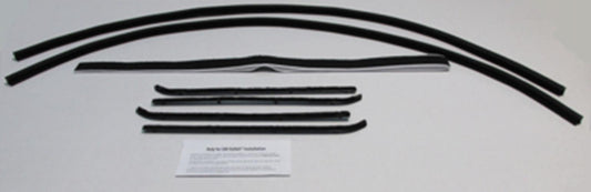 1955-1959 Chevrolet Truck window felts sweep fuzzie  Weatherstrip Seal Kit