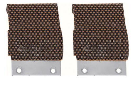 1968-69 Camaro, 1968 Firebird; Front Door Window Guide Plates; Pair