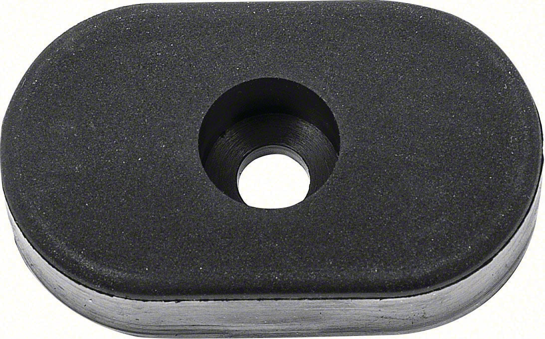 1959-79 Buick, Chevy, Pontiac, Olds; Seat Back Bumper; Oval Style; Each