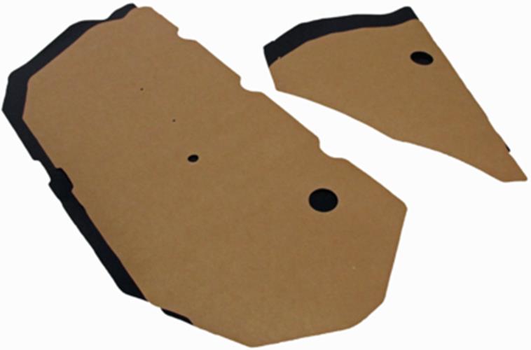 1967 Camaro Door panel Watershield for coupes 4pc