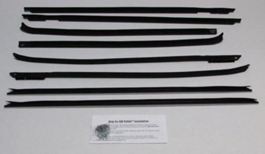 1969-1970 Impala 4 Door Hardtop Authentic Feltkit (8pcs)