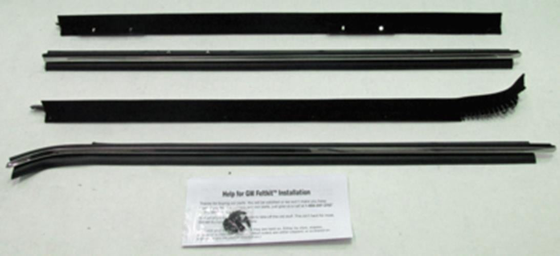 1971-1976 Chevy Wagon Outers Only Replacement Feltkit (4pcs)