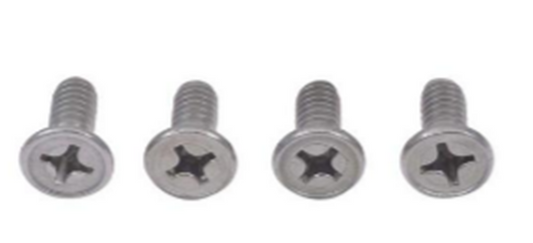 1947-51 C/10 Door Latch and Striker Screws; Set of 4