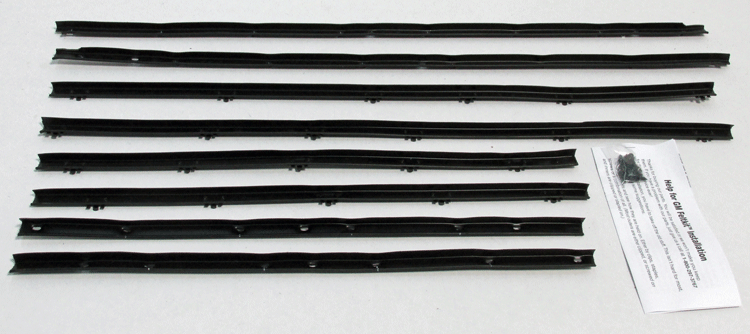 GTO & Lemans 2 Door Hardtop Replacement Feltkit (8pcs)
