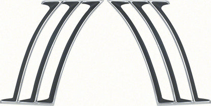 1969 Camaro Rear Quarter Panel Louver Pair