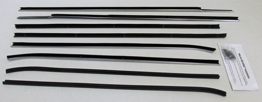 1961 Impala 2 Door Hardtop Replacement Feltkit (8pcs)