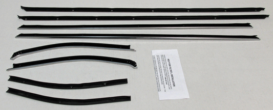 69-72 Cutlass Supreme 2 Door Hardtop w/ Special Molding Replacement Feltkit,8pcs