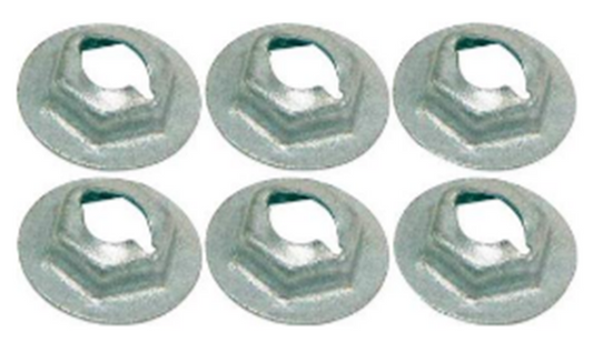 Speed Nut 1/4" Self Thread Cutting-12 Piece Set