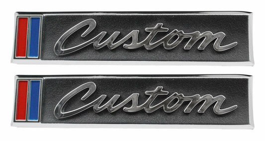 1967-1968 C/10 Door Emblem Custom pair