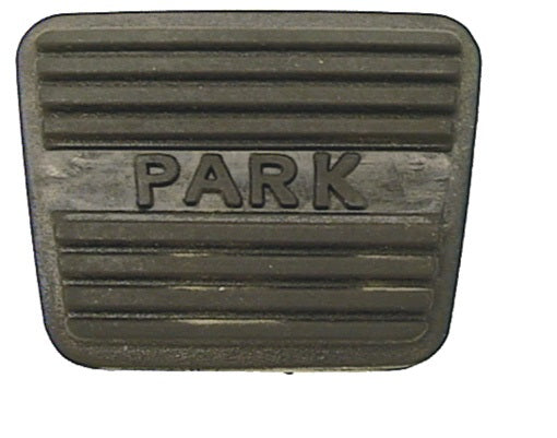 1964-1990 (LARGE) PARK BRAKE PEDAL PAD WITH "PARK" LOGO